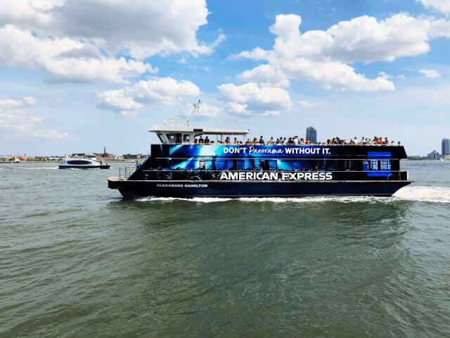 AMEX Ferry Wrap