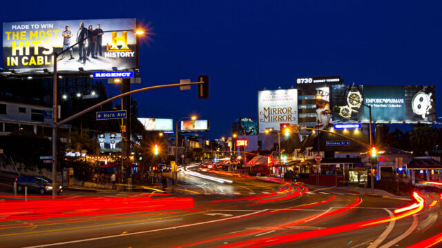 Billboards in Los Angeles